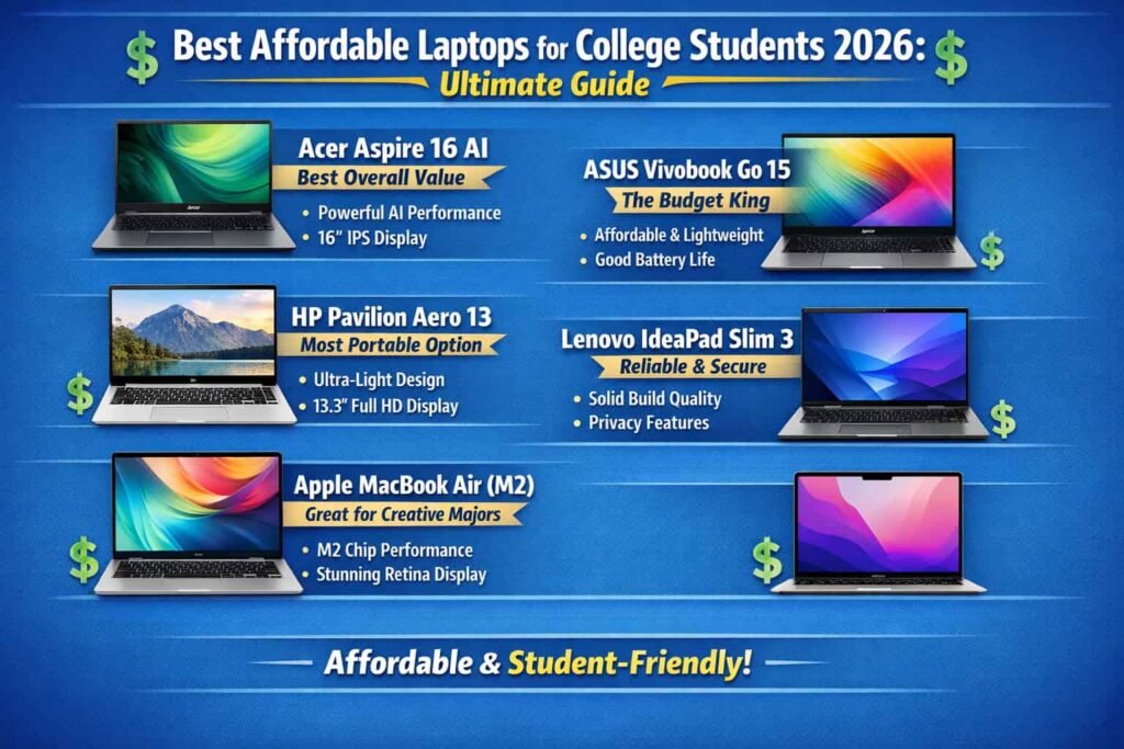 Best Affordable Laptops for College Students 2026: Ultimate Guide 1 Best affordable laptops for college students 2026 guide
